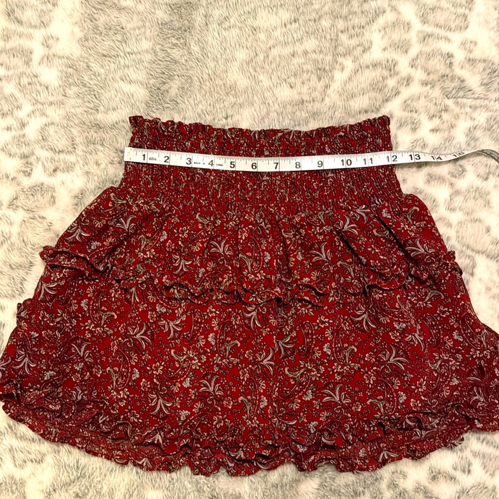 Short summer skirt